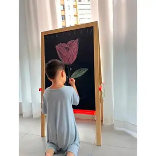 俗俗賣 IKEA代購 重新上架 MALA 畫架系列 兒童畫板 留言板 告示板 繪畫板 塗鴉 彩繪 折疊架 白板黑板 雙面