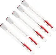 OSOLADY 10pcs Eyelash Brush Tube Spoolie Eyelash Applicator Eyebrow Brush for Women Girls Ladies Easy to Cle