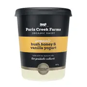 Organic Paris Creek Bush Honey and Vanilla Yoghurt – Fresh, healthy organic delivery | Doorstep Organics.