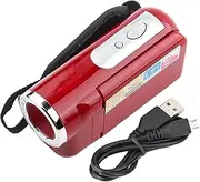Kids HD 720P Video Camera with 2 Inch LCD Screen Portable Digital Camcorder Toy for Children Birthday Christmas Presents (Red)