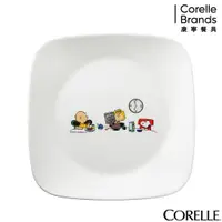 在飛比找ETMall東森購物網優惠-【美國康寧】CORELLE SNOOPY-方形8吋平盤