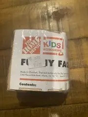 HOME DEPOT KIDS WORKSHOP Model Kit Project "Funny Face Stackers"