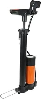 High Pressure Portable Bike Pump Durable Tire Inflator for Cycling Motorcycles Sports Balls Smooth Pull Rod for Easy Inflation for Home Outdoor Use