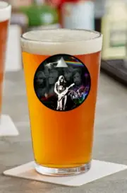 Pink Floyd (Gilmour) - Rock & Roll - 16oz Pint Beer Mixing Glass Pub Barware 25