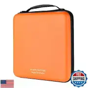 alavisxf xx CD Case, 192 Capacity EVA Protective Blu-ray DVD Case Portable Zi