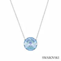 在飛比找蝦皮商城優惠-SWAROVSKI 施華洛世奇 Globe 項鏈 藍色 鍍銠