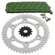 1988-1991 Honda CR500R 500 R Green Chain And Sprocket 14/51 116L