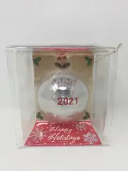 Rare Herman Miller Eames Clear Glass Christmas Ball Ornament 2021 Hang It All