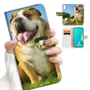 ( For Vivo Y11s ) Flip Case Cover AJ23274 Bulldog Dog