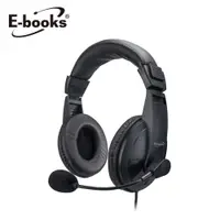 在飛比找PChome商店街優惠-【E-books】SS30 立體聲頭戴式耳機麥克風