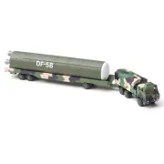1:100 Dongfeng 5B Missile Vehicle Model Alloy Simulation Chinese Military Model