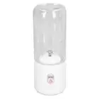 JY (500ml White)Portable Blender 6 Blades USB Rechargeable Multifunction Mini