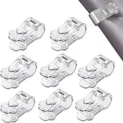Duvet Clips 8pcs - Cat Claw Style Sheet Clips, Bed Sheet Fasteners, Adjustable Duvet Grippers | Cat Claw Bedsheet Holders for Bedding, Mattress Gripper Accessories, Home Bedding Accessories Tool