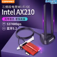 在飛比找露天拍賣優惠-comfast ax200/ax210無線網卡wifi6代5