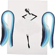 KOCKSHION 1set Paper Quilling Kit Quilling Winding Tool Multi-Color Strips for Craft and Card Making for Beginners and Professionals Includes Patterns