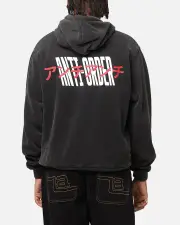 [The Anti Order] The Anti Order Junya Boxy Hoodie Vintage Black - Size L L Vintage Black