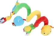 Homoyoyo Crib Hanging Rattles Toys,Multifunctional Pram Hanging,Toy Hanging Rattles Spiral Stroller Crib Cot Spiral Stroller& Toy with Ringing Bell