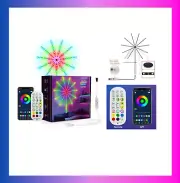 Color Changing RGB Firework LED Light, App and Remote Controlled