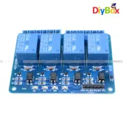 4 Four Channel Relay Module DC 5V + Optocoupler For Arduino PIC ARM AVR DSP D