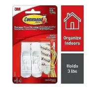 Command Medium Utility Hooks, 2-Command Hooks, 4-Command Strips,Damage