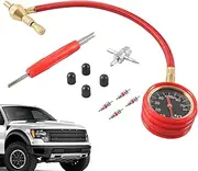 Monitoring Tire Pressure Gauge, Pressure Meter, 2.44x1.38x1.38 inches Adorable Compact Easy to Read Tires Gauge Accurate Automobile Truck Bicycles for Women Men