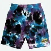 Brand New Mens DGK Invade Fleece Shorts Tie-Dye