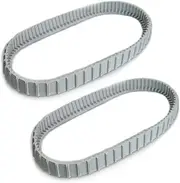 (2 Pack) Replacement Gray Tracks for Maytronics Dolphin Robotic Pool Cleaners with Part Number 9983152-R2 Dolphin Parts