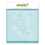 Honey Bee Squared Spring Florals - Set of 6 Coordinating Stencils