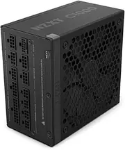 NZXT C1000 Gold ATX 3.1 - Fully Modular and Quiet PC Gaming Power Supply - 1000 Watts - 80 Plus Gold - 12V-2x6 Connector - 100% Japanese Capacitors - Black