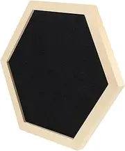 Sturdy Hexagon Shape Memo Board Photo Display Board for Wall Safe and Easy to Install Home or Classroom Tool