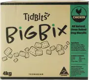 Tidbits Big Bix Chicken Dog Biscuits 4 Kg