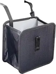 Daseeme Foldable Car Trash Can Rubbish Bin Garbage Bag Car Storage Bag - S