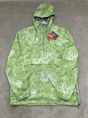 RARE Puma Golf TournAMENt Jacket Masters Greenery Men’s Medium Floral Fowler