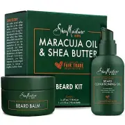 SheaMoisture Beard Care Gift Set ??Beard Oil & Beard Balm Scented with Essential