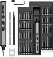 Electric Power Screwdriver Cordless Magnetic Screw Driver Precision Bit Set