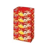 在飛比找松果購物優惠-五月花盒裝面紙-吉利財神(150抽x5盒x10串) (8.3