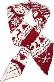[LALADEFIEE] Christmas Scarf Blanket Scarf Winter Scarf Christmas Scarves Snowflake Print Scarf for Women Mens Scarf Winter Buffalo Plaid Scarf Cashmere Scarf Men Deer Scarf Men Scarf Polyester