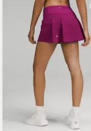 NWT Lululemon Pace Rival MR Skirt Magenta Purple Size 6