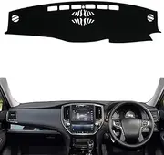 Dashboard Cover Dash Mat, for Crown S210 2014-2018 RHD, Car Dashboard Cover, Dash Cover Dash Mat, Black Dash Mat Dashboard Cover,Interior Dash Covers