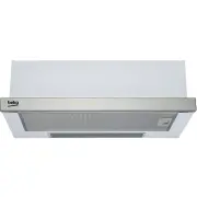 Beko 60cm Recirculating Telescopic Rangehood Stainless Steel. CTB6253X