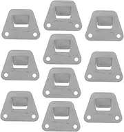 Uonlytech 10Pcs Stainless Steel Range Hood Hanging Hooks Durable Kitchen Accessories for Easy Installation of Cooker Hood Kitchen Supply for Home Use