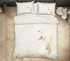 3D Peacock Feathers NAO793 Bed Pillowcases Quilt Duvet Cover Set Queen King Fay