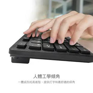 DIKE 輕巧薄膜有線鍵鼠組 有線鍵鼠組 鍵鼠組 鍵盤 滑鼠 有線鍵盤滑鼠組 DKM300BK