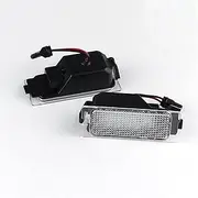 MKVAXR 2PCS 12V White SMD License Number Plate Light Lamps, for FORD Edge 2007-2014, for Escape 2008-2012 Mariner 2008-2011 Car Styling Car Number Plate Light