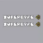 Superbyke - BMX fork decals - old school bmx