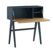 Modern Furniture VALEN Study Desk 96cm - Blue Space & Oak