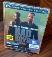 Bad Boys for Life 4K Steelbook (4K/Blu-ray) w/PROTECTIVE SLEEVE-NEW-Free Box S&H