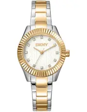 [DKNY] Chambers Glitz Watch 30mm in Two Tone