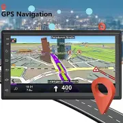 Doble Din Car Radio Navegación GPS Android Head Unit 7" HD Touch Screen.