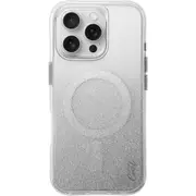 coehl iPhone 16 Pro (6.3") Lumino Case - Sparkling Silver Magsafe Compatible - [UNIQ-IP6.3P(2024)-LUMMSSIL]